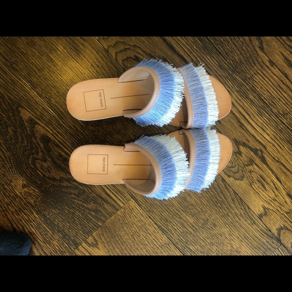 dolce vita fringe sandals